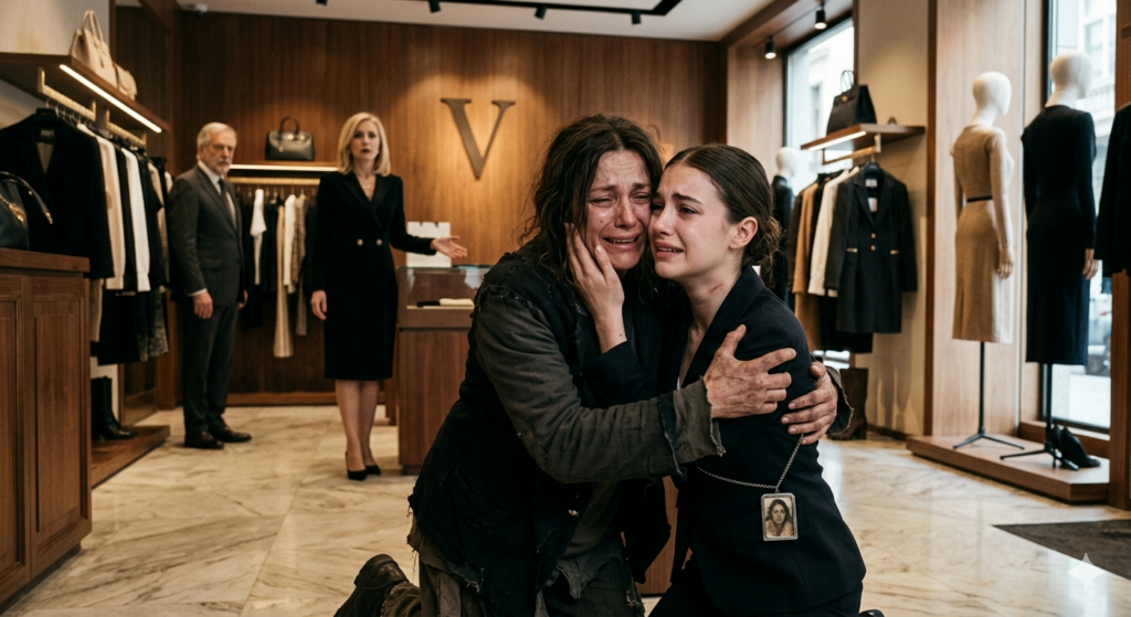 El Secreto de la Dueña de la Boutique: Deuda Millonaria, un Testamento Oculto y el Reencuentro que lo Cambió Todo 2 ¡Hola! Si vienes desde nuestra página de Facebook, te damos la bienvenida a la resolución de esta impactante historia. Te prometimos que descubrirías la verdad detrás de la desaparición de Lucía y el motivo por el cual la dueña de la boutique reaccionó con tanto terror al ver a esa madre en la miseria. Prepárate, porque los secretos familiares y la codicia de una mujer fría estaban a punto de salir a la luz en medio de un llanto desgarrador. Ponte cómodo y lee hasta el final, porque cada detalle cuenta. 1000257682