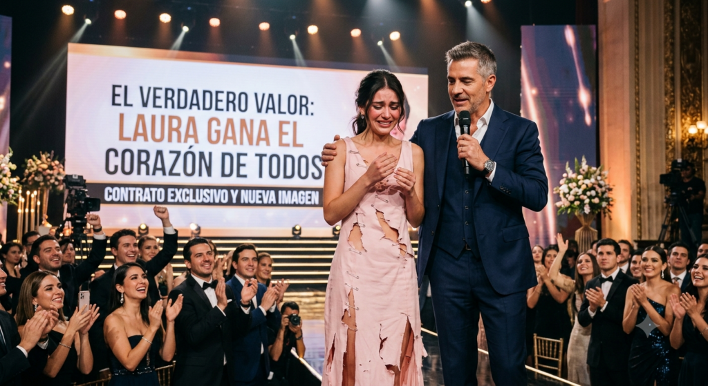 El Juez y Empresario Millonario Revela la Verdad: El Audio que Destruyó una Vida de Lujo y Mentiras 2 ¡Bienvenidos a todos los que llegan desde Facebook! Si te quedaste sin aliento y con el corazón en la garganta al escuchar cómo Miranda destruía el vestido y los sueños de Laura a solo cinco minutos de salir al escenario, estás en el lugar correcto. El silencio que se hizo en ese teatro no fue un error técnico; fue el preludio de una de las lecciones de vida más impactantes jamás transmitidas en vivo. Aquí tienes, con lujo de detalles, la resolución de esa noche que cambió el destino de ambas jóvenes para siempre. 1000263405
