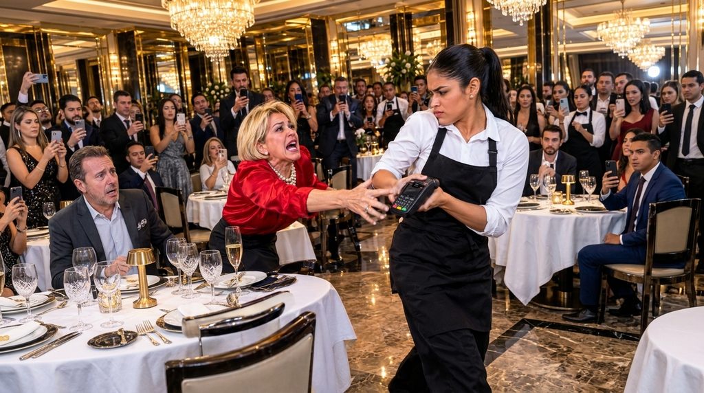 La Cliente Millonaria Pensó Que Podía Humillarme En Mi Puesto De Meserera, Pero Mi Tarjeta Corporativa, Mi Maestría MBA Y La Demanda Del Juez La Hicieron Perder Su Mansión 2 ¡Hola! Qué gusto tenerte por aquí. Si vienes directo desde Facebook con la sangre caliente, el corazón latiendo a mil por hora y esa intriga insoportable tras ver cómo la clienta presumida perdía el color en la cara y el mundo de lujos se le venía abajo frente a todo el restaurante, llegaste exactamente al lugar correcto. Sé perfectamente lo que se siente quedarse con las ganas de saber qué pasa en el segundo exacto en el que la arrogancia choca contra la verdadera justicia y el poder económico real. Así que busca una buena taza de café, acomódate bien en tu asiento y prepárate para leer una historia fascinante que te atrapará de principio a fin. Lo que estás a punto de descubrir va mucho más allá de un simple altercado en el área de servicio; es un relato de fortunas ocultas, títulos de posgrado y MBA de prestigio, redes corporativas y una lección inolvidable sobre cómo las apariencias siempre engañan. Acompáñame al segundo preciso en el que el miedo cambió de bando en el salón principal del restaurante. Gemini Generated Image go0wi5go0wi5go0w